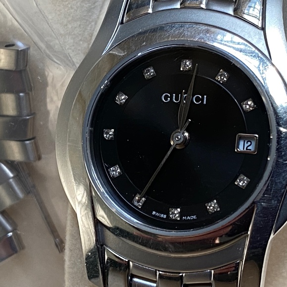Gucci wristwatch watch 5500L 11P Diamond women’s with box main image 4